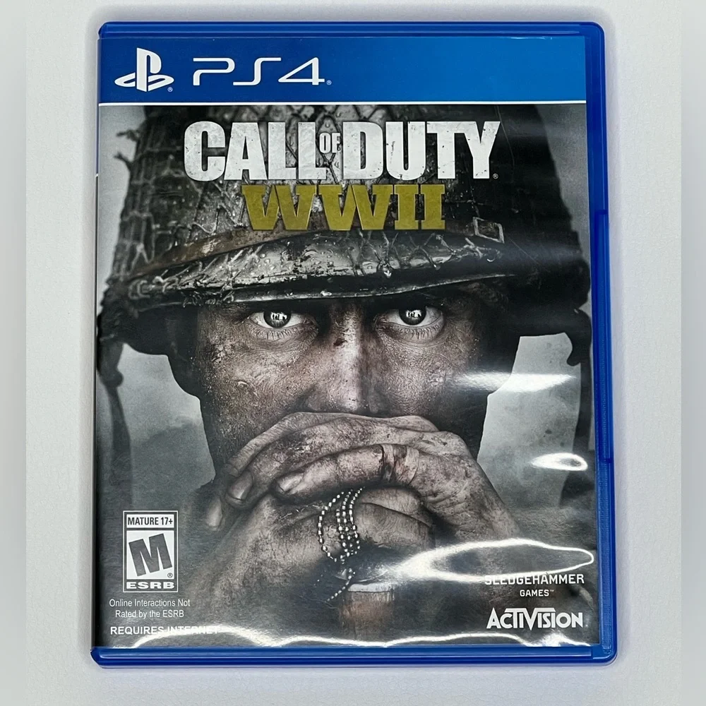 PS4 Game Bundle - Uncharted 4, Call of Duty: WWII, NHL 17